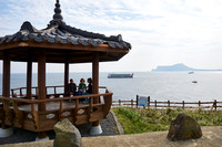 Viewpoint with Seongsan mountain in the background, Udo island