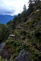 Part of the 700 stairs leading to the Tiger's nest