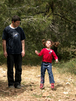 Saturday fun in Zichron-Yakov with friends, Apr'08