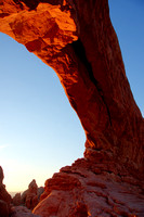 North Window Arch on Sunrise, Arches NP, Oct'08