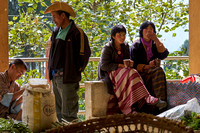 On Trongsa's market