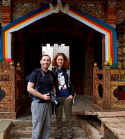 At the entrance to Tango monastery